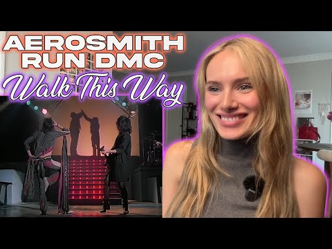 Aerosmith & Run DMC-Walk This Way!!  Russian Girl First Time Hearing!!!