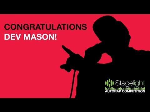 Stagelight AutoRap Competition 1 Winner | Dev Mason