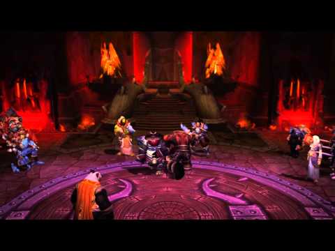Cinematic after defeating Garrosh Hellscream in Siege of Orgrimmar