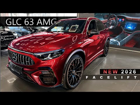 2026 Mercedes-Benz GLC 63 AMG – V8 mit Außen-Facelift und neuem Interieur
