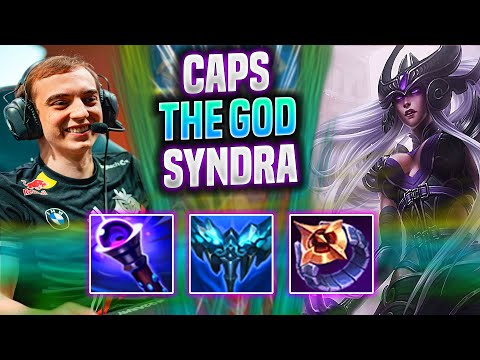 CAPS IS A GOD WITH SYNDRA! - G2 Caps Plays Syndra Mid vs Irelia! | Season 2022