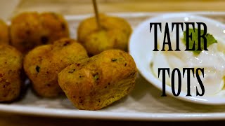 Homemade TATER TOTS | Quick Recipe | Happy Guest |pompoms