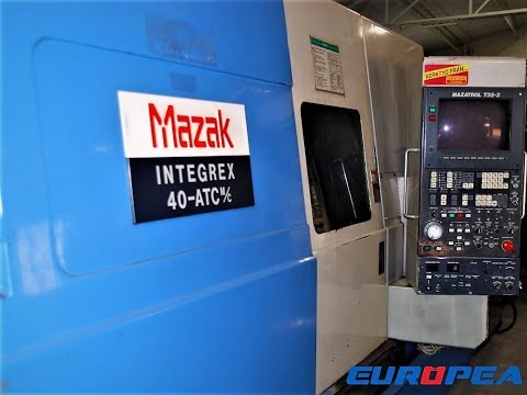 Mazak integrex 40 atc used imported turn mill