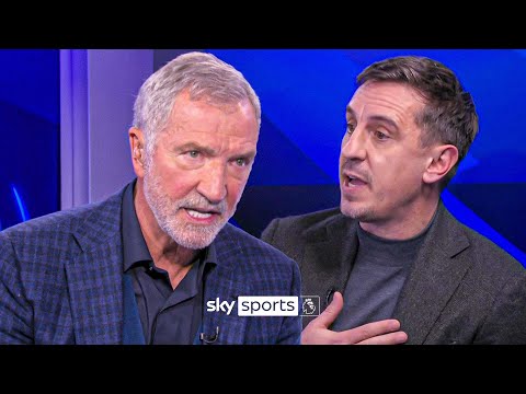 "You're gloating like little children" | Souness and Carragher question Neville on Liverpool 👀🍿