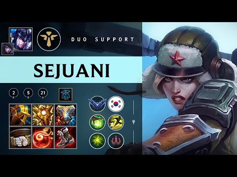 Sejuani Support vs Nautilus - KR Diamond Patch 26.01
