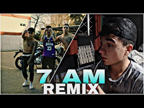 REACCION a "7 AM REMIX" - 44 KID x MESITA x JOHN C | PARTIERON TODO🤯
