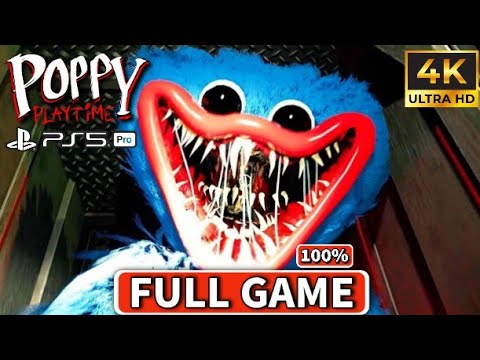 POPPY PLAYTIME Chapter 1 - Full Game 100% Walkthrough (PS5 PRO) - YouTube