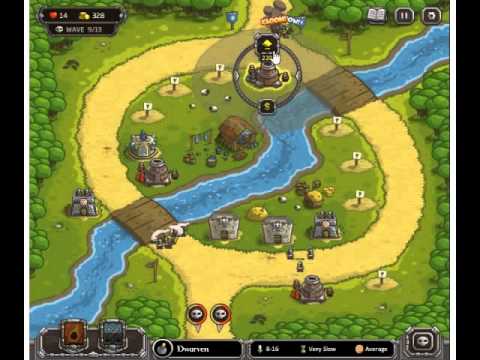 Kingdom Rush - Level 4 Walkthrough