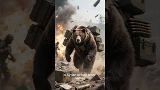 The BEAR that fight in the army