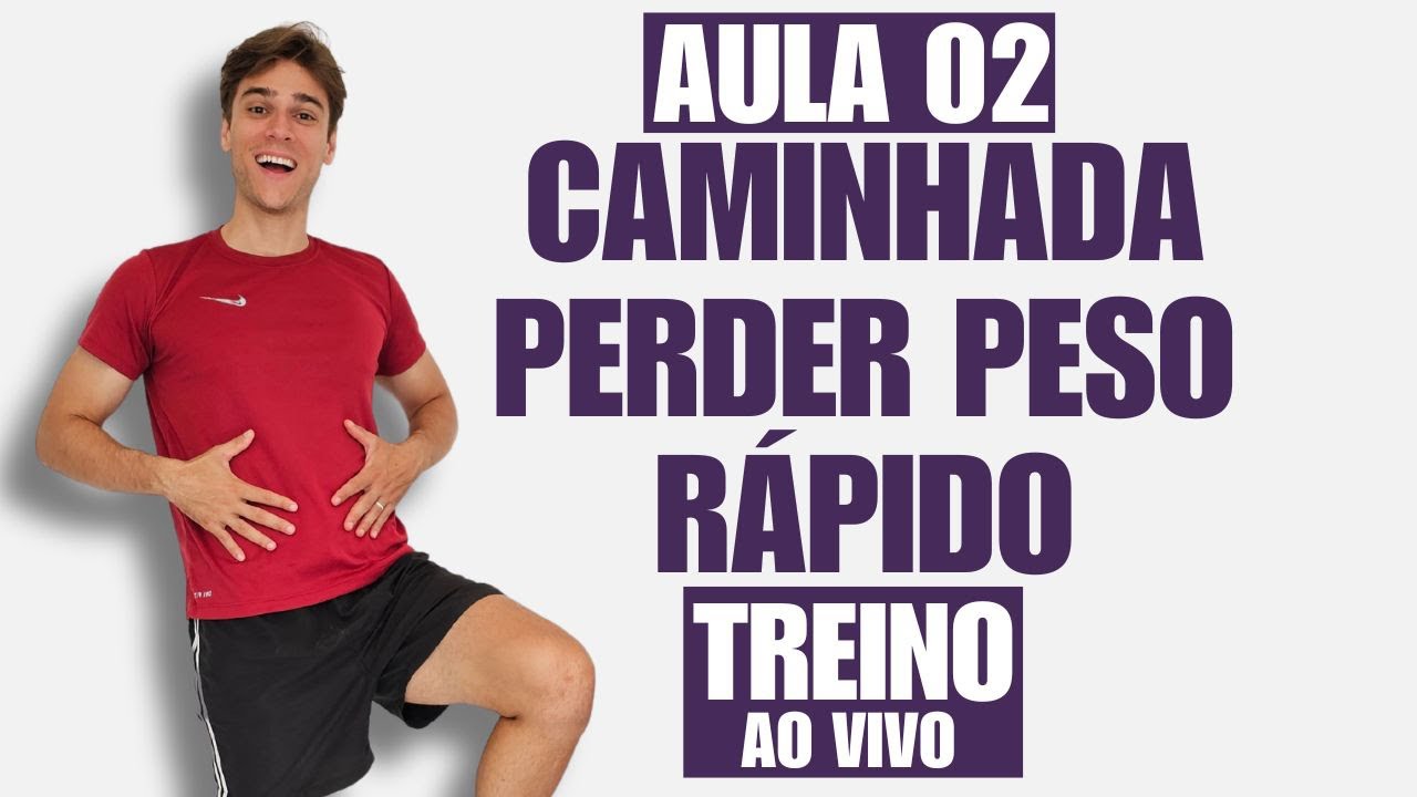 🔴 caminhada perder peso rápido em casa