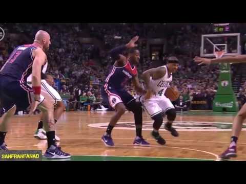 Isaiah Thomas vs Wizards (2017 ECSF Game 1) - 33 Pts, 9 Rebs, 1 Missing Tooth!