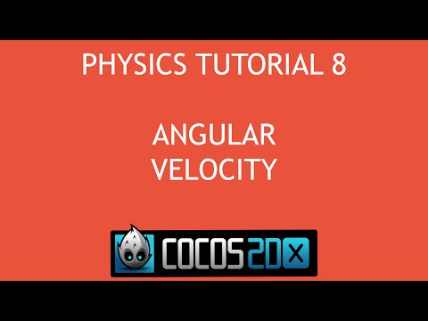 Cocos2d x C Physics Tutorial 8 Angular Velocity