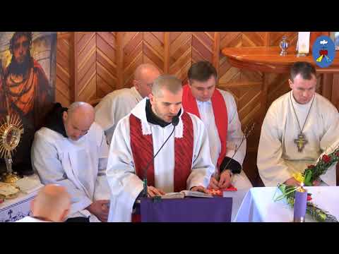 Pustelnia 25.03.2018 Msza Święta Niedziela Palmowa