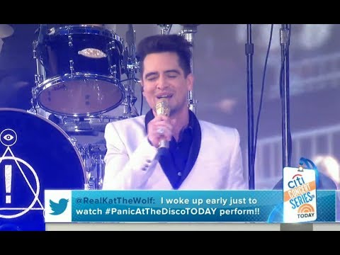 Panic At The Disco Performs High Hopes Live On The Today Show June 29th 2018