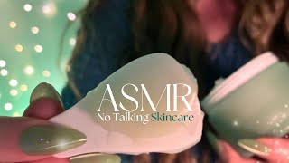 ASMR 🌱Calming Green Spa (No Talking) Soothing Avocado Facial Treatment