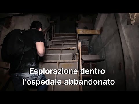 (Luoghi abbandonati) Esplorazione dentro L'ospedale abbandonato