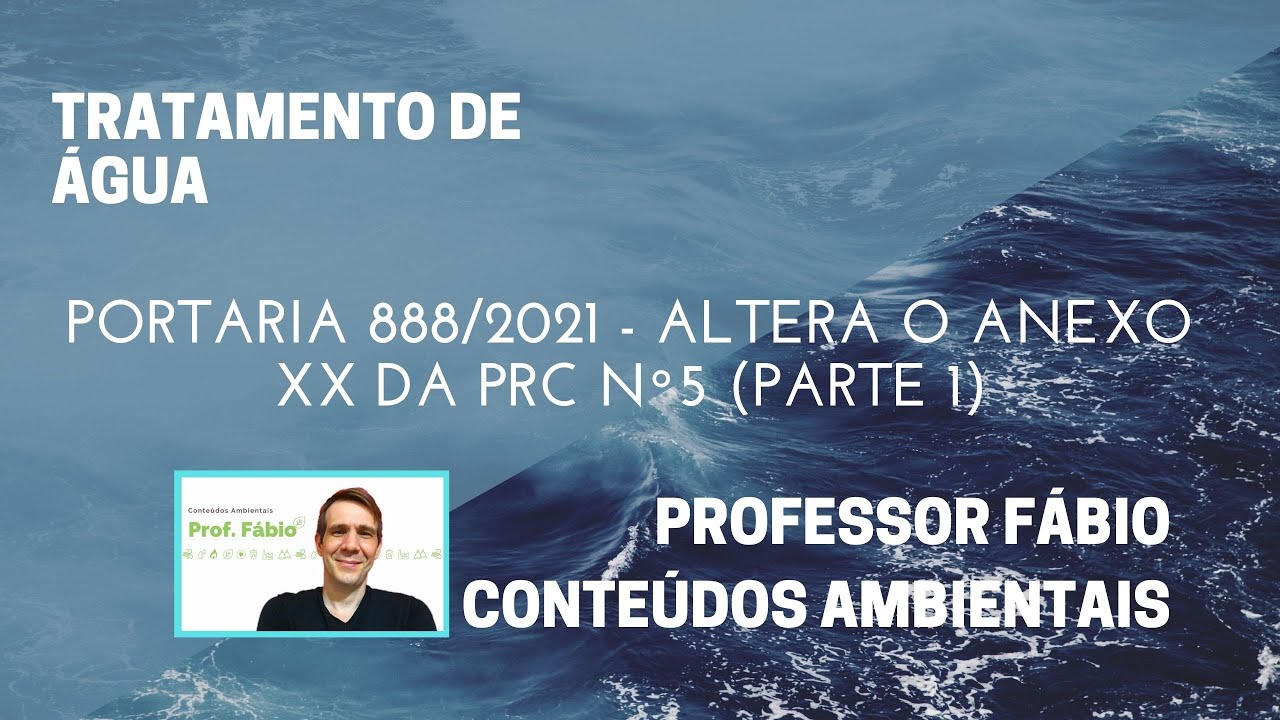 PORTARIA 888 - PARTE 1: PADRÕES PARA CONSUMIDORES E OPERADORES