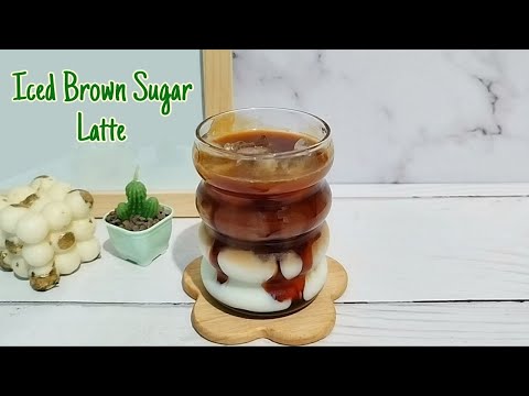 How To Make Brown Sugar Latte With Moka Pot/Iced Brown Sugar Latte Recipe