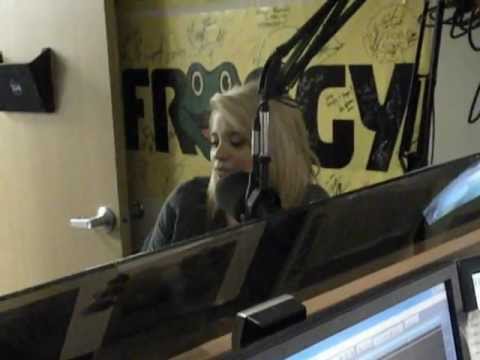 Thumbnail for Lauren Alaina-singing in the Froggy studio by Lauren Alaina