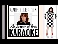 Gabrielle Aplin - The power of love - Karaoke 