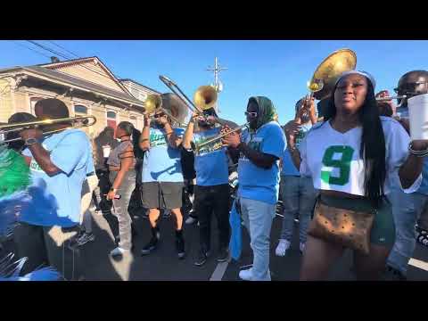Da Truth Brass Band plays Cant Take My Eyes Off You at Nine Times Secondline 