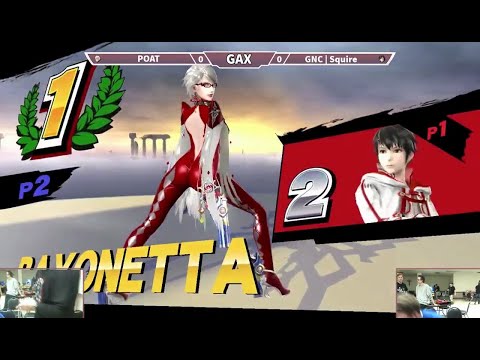 GAXS 2018 Smash 4 Bracket - PoAt (Robin) vs Squire (Bayonetta)