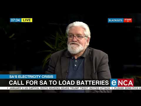 SA's electricity crisis Call for SA to load batteries