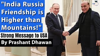 Viral Video of India's Defence Minister with Vladimir Putin | First Time India has said THIS!