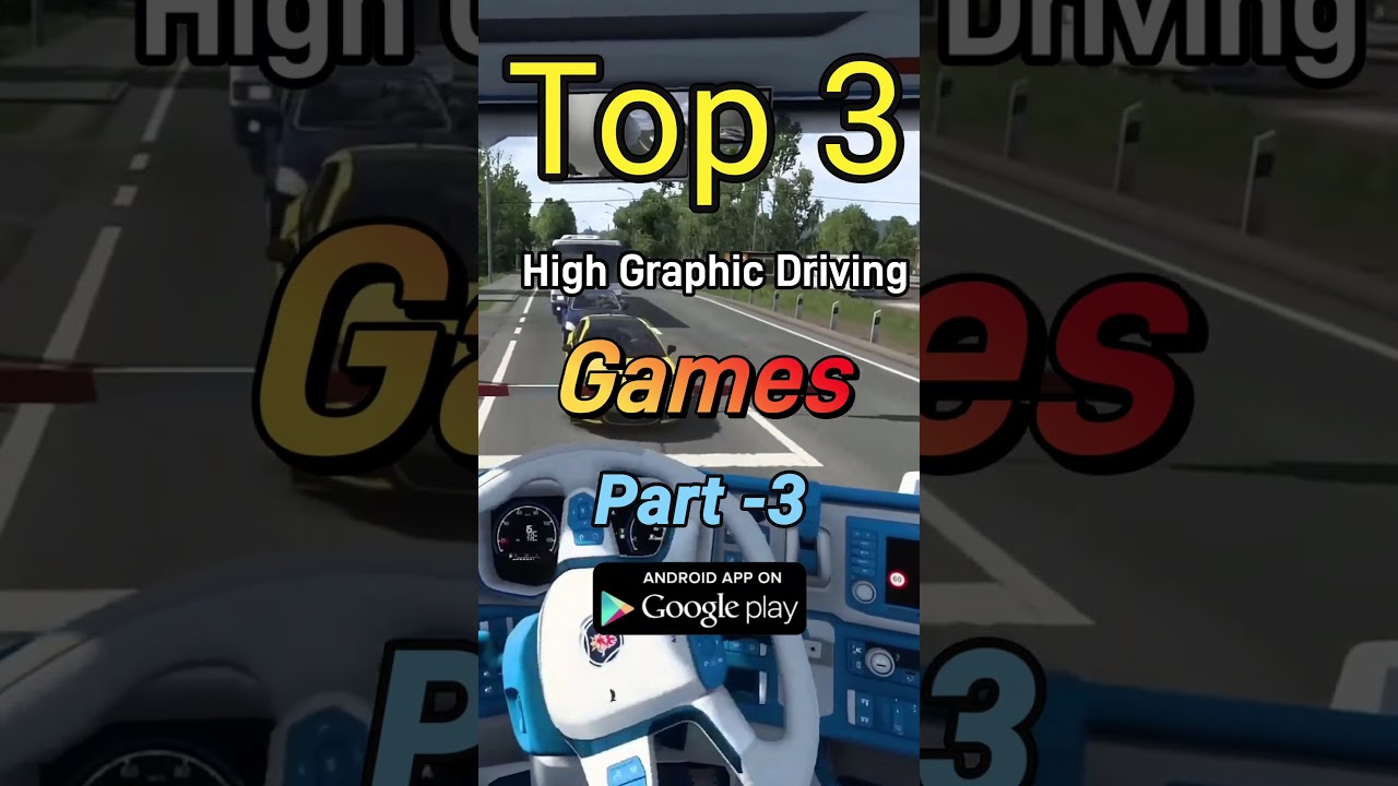 Top 3 High Graphic Driving game #androidgameplay #gaming #shorts #games #viralvideo