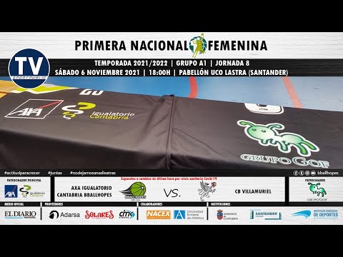 AXA IGUALATORIO CANTABRIA vs C.B. VILLAMURIEL