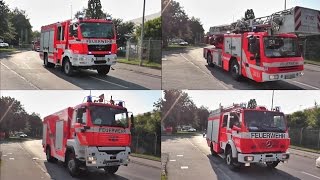 preview picture of video '[PRESSLUFT] Erweiteter Löschzug BF/FF Reutlingen [HD]'