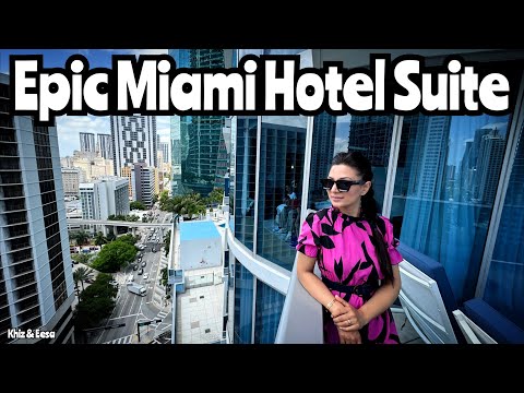 Kimpton EPIC Hotel Tour - King Suite with Waterview (Even the Bathroom has a Balcony) @Kimpton