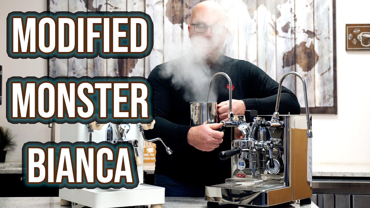 Modified Monster Lelit Bianca Espresso Machine Overview