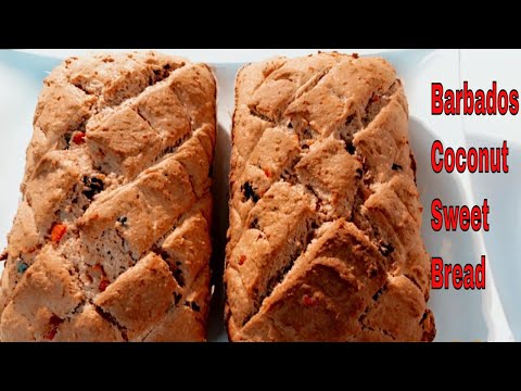 How To Bake Barbados  Coconut Sweet Bread