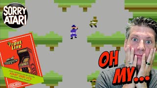 🕹️ Sorry Atari #95: Front Line for the Atari 2600 Reminds Me How We Suffered... 🕹️