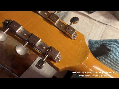 Gibson ES-320TD 1971 Natural w/Original Hardcase image 26