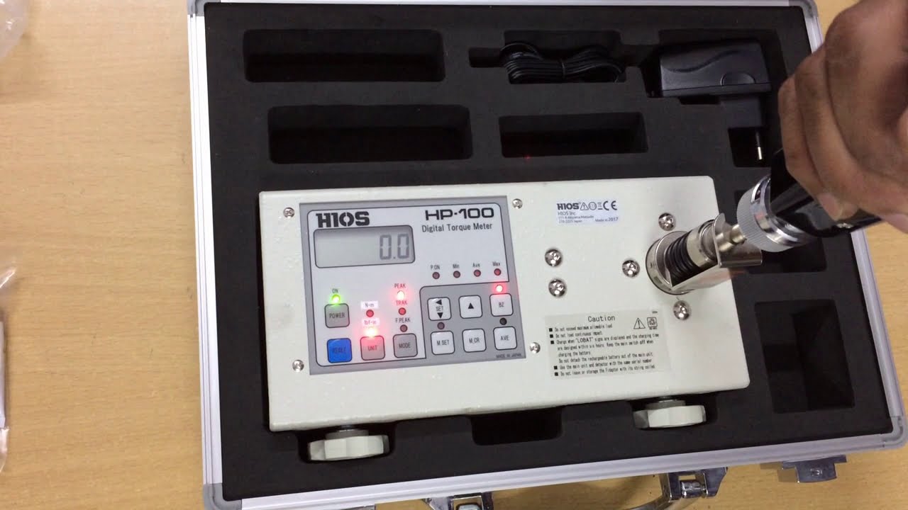 HIOS Digital Torque Meters HP-100