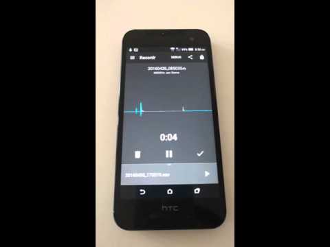 Recordr auto screen off - screen timeout is set to 15s. Htc Buterfly running Android 5.0