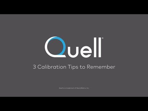 Quell 2.0: Calibration Tips