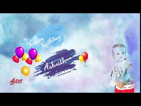 ashrith birthday 07-09-2018