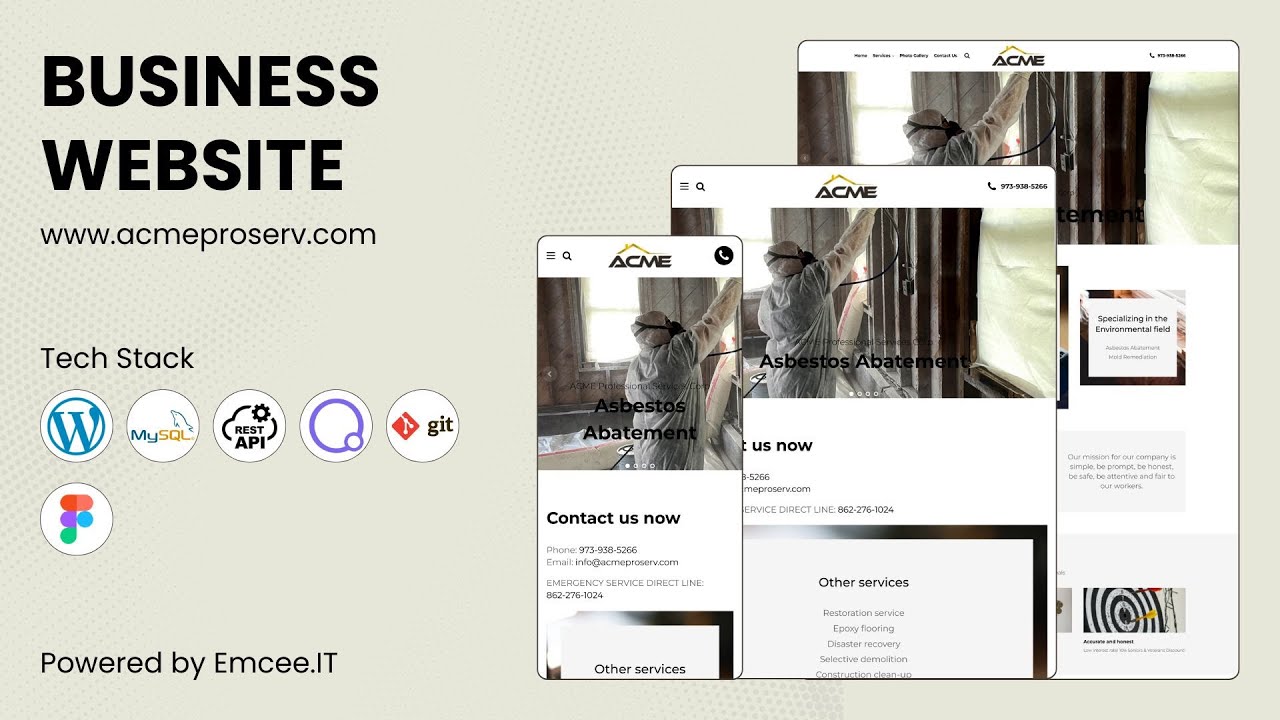 ACME Professional Services - Business Website
