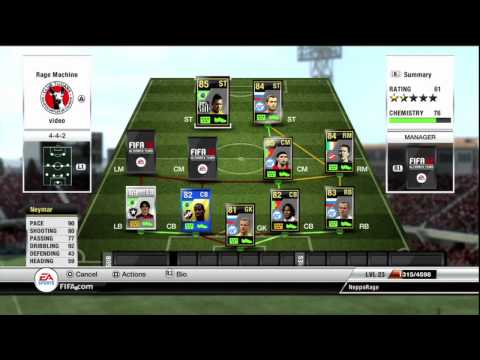 FIFA 12 - Squad Builder - Hybrid (IF + TOTS)