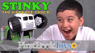 Stinky The Garbage Truck by Matchbox Unboxing