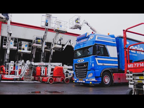 Jodelahiti! With a truck full of lifts lifting through the Austrian mountains!