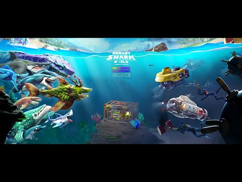 Let's rescue baby pets from Glutwell to unlock Gaia Shark part 1 - Hungry Shark World