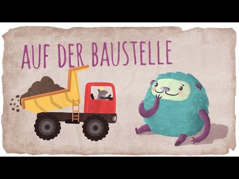 Auf der Baustelle - für Kinder mit Flunkeblunk | Bagger fahren | Baumeister Flunk