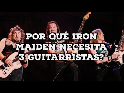 What on earth is Iron Maiden doing with 3 guitarists?