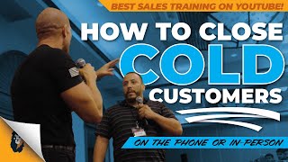 Sales Training // How to Close Cold Customers // Andy Elliott