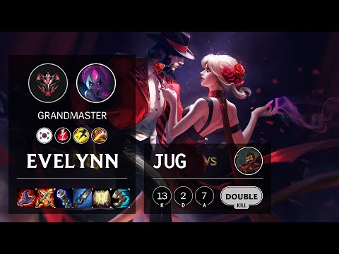 Evelynn Jungle vs Graves - KR Grandmaster Patch 10.13