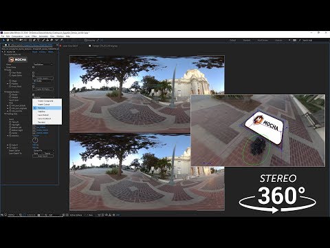 Mocha VR 5.6 Introducing Stereo 360 Support